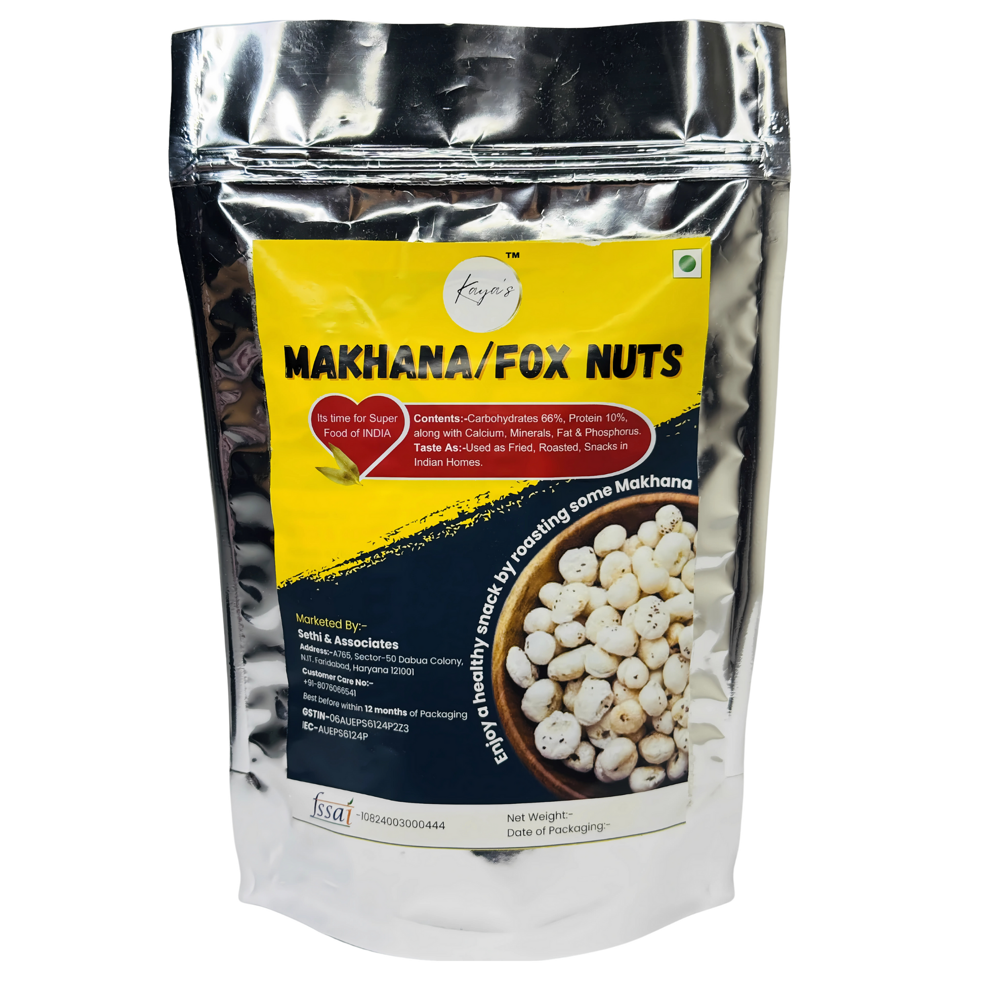 Best Selling Raw Makhana
